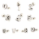 画像: １６Ｇ軟骨数字 ボディピアス 軟骨ピアス 片耳ピアス 